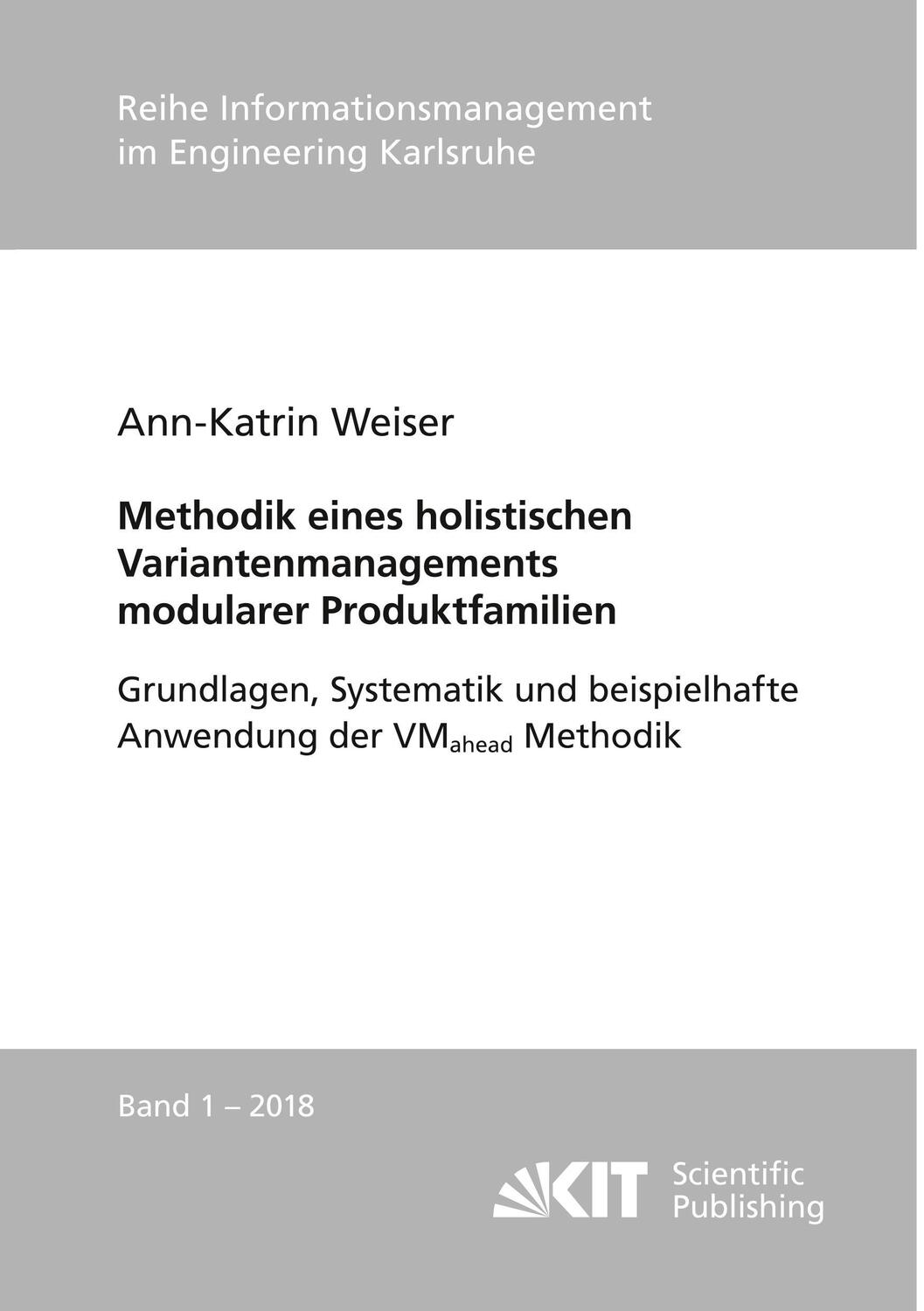 Cover: 9783731507758 | Methodik eines holistischen Variantenmanagements modularer...