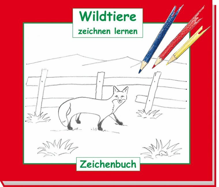 Cover: 9783852080581 | Wildtiere zeichnen lernen | Ein Zeichen- und Malbuch | Hubert Zeiler