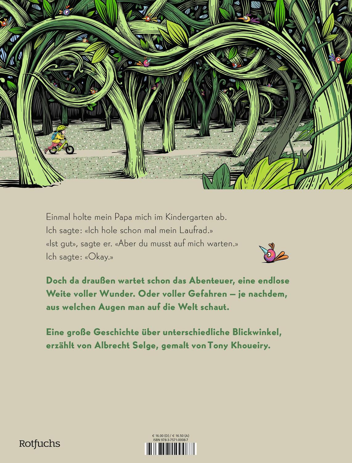 Rückseite: 9783757100087 | Die Weltreise | Bilderbuch für Kinder ab 5 Jahre | Albrecht Selge