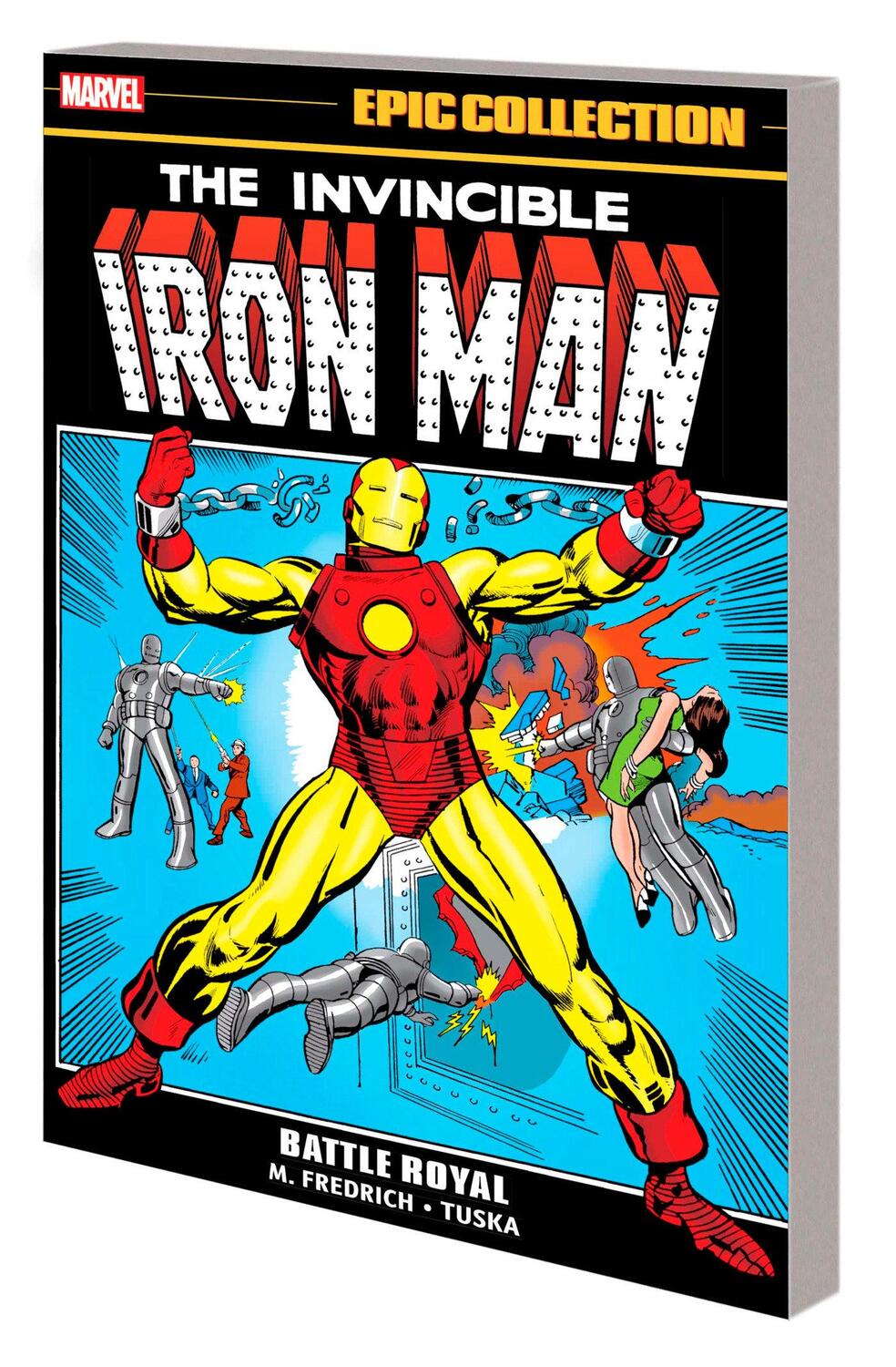 Cover: 9781302933616 | Iron Man Epic Collection: Battle Royal | Jim Starlin (u. a.) | Buch
