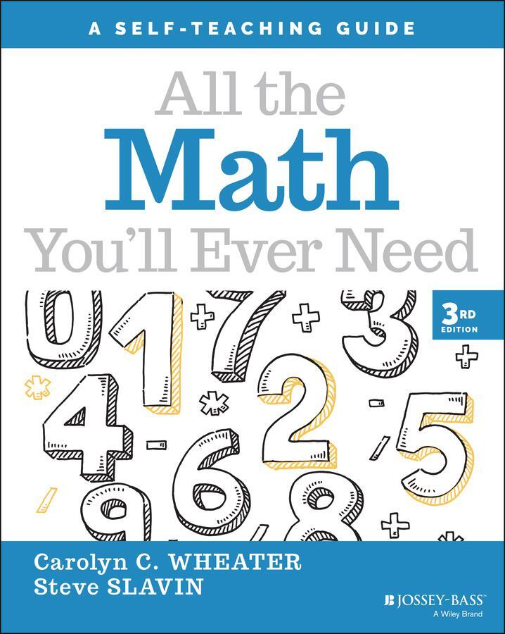 Cover: 9781119719182 | All the Math You'll Ever Need | A Self-Teaching Guide | Taschenbuch