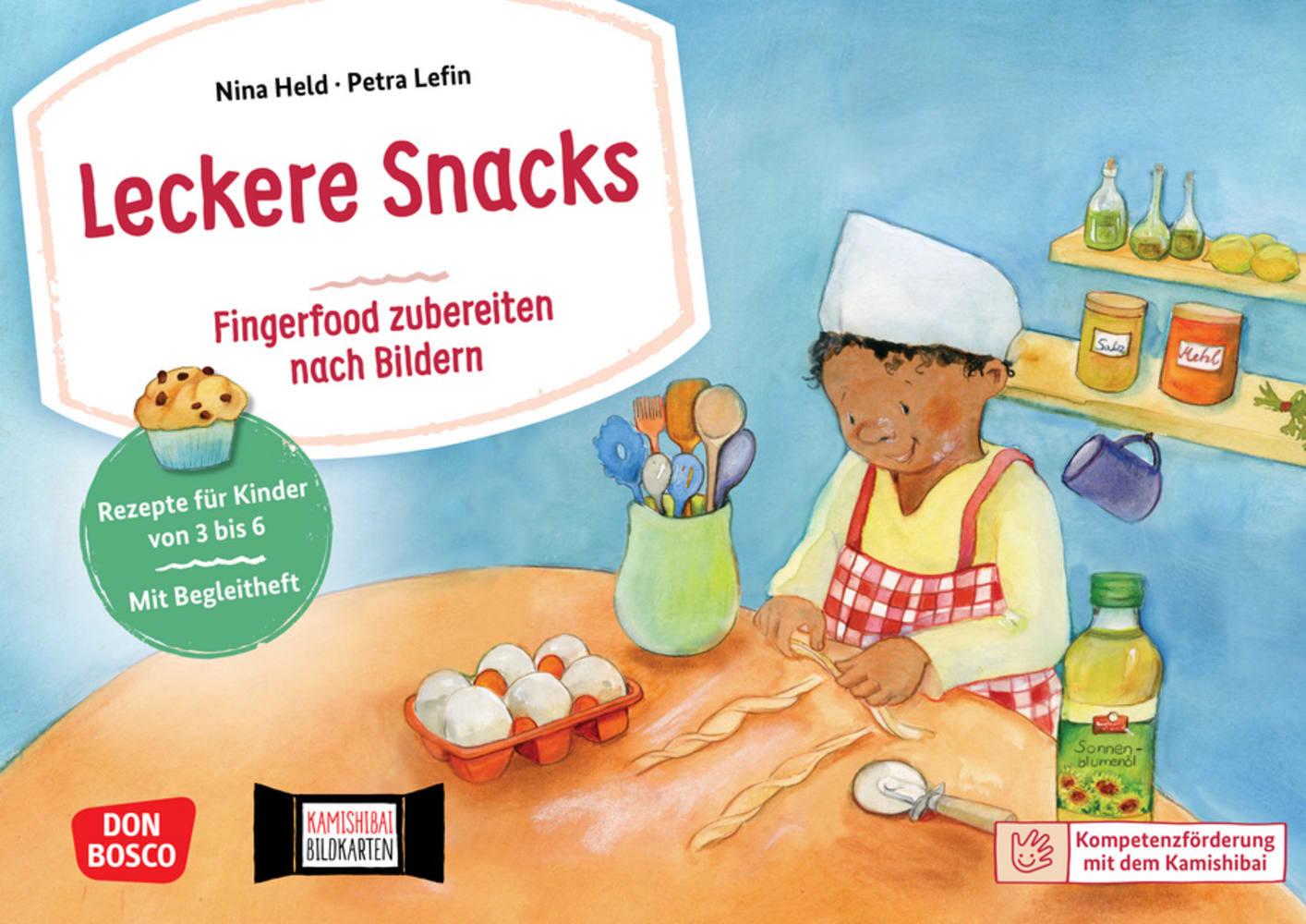 Cover: 4260694921586 | Leckere Snacks: Fingerfood zubereiten nach Bildern. Kamishibai...