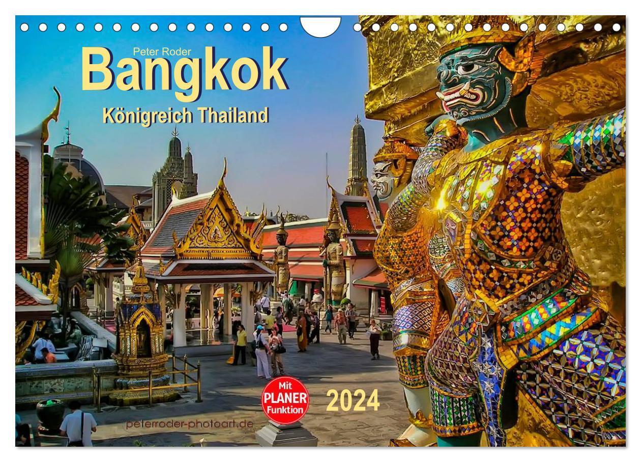Cover: 9783383284434 | Bangkok - Königreich Thailand (Wandkalender 2024 DIN A4 quer),...