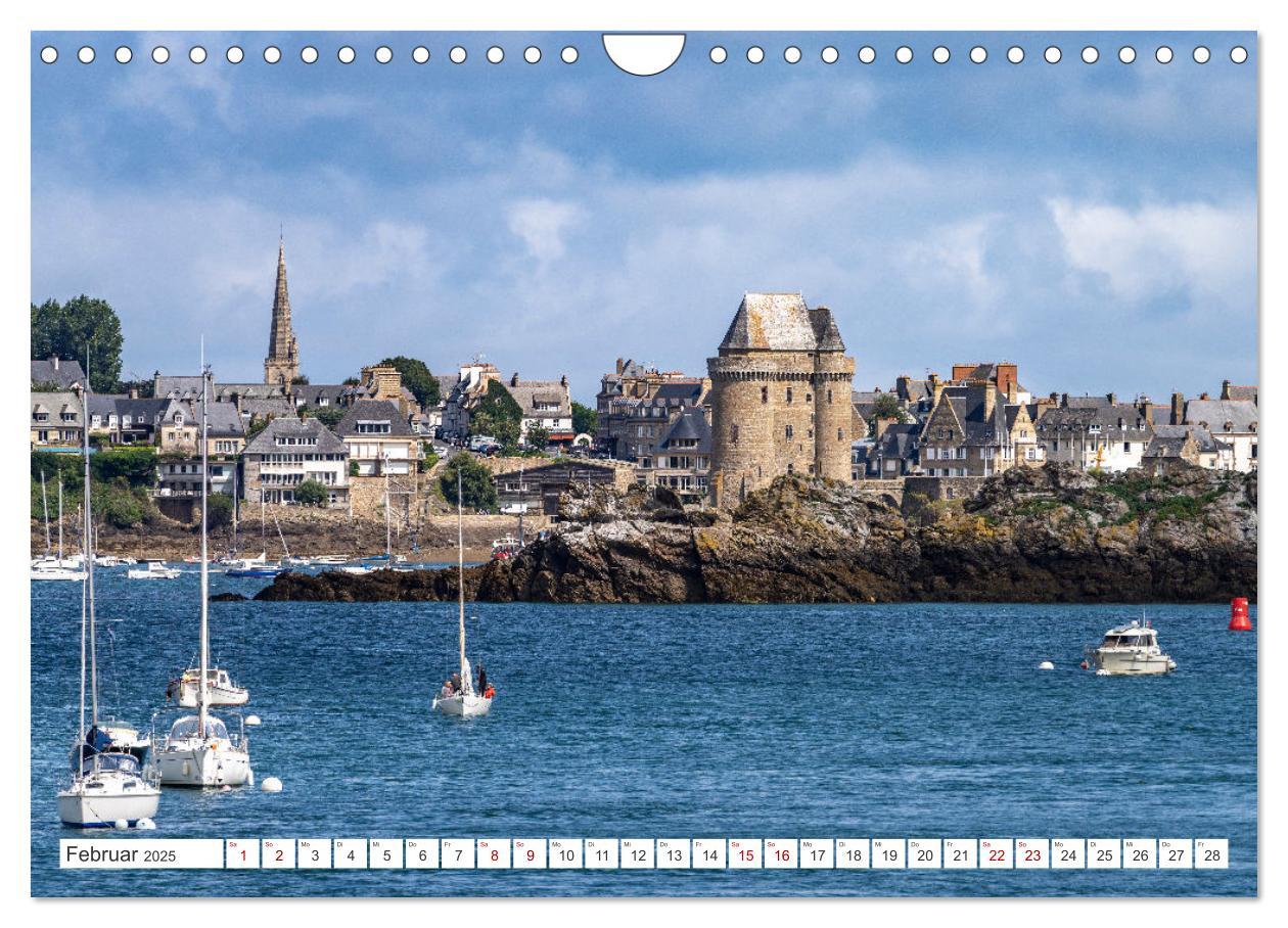 Bild: 9783435025466 | Bretagne - Saint Malo (Wandkalender 2025 DIN A4 quer), CALVENDO...