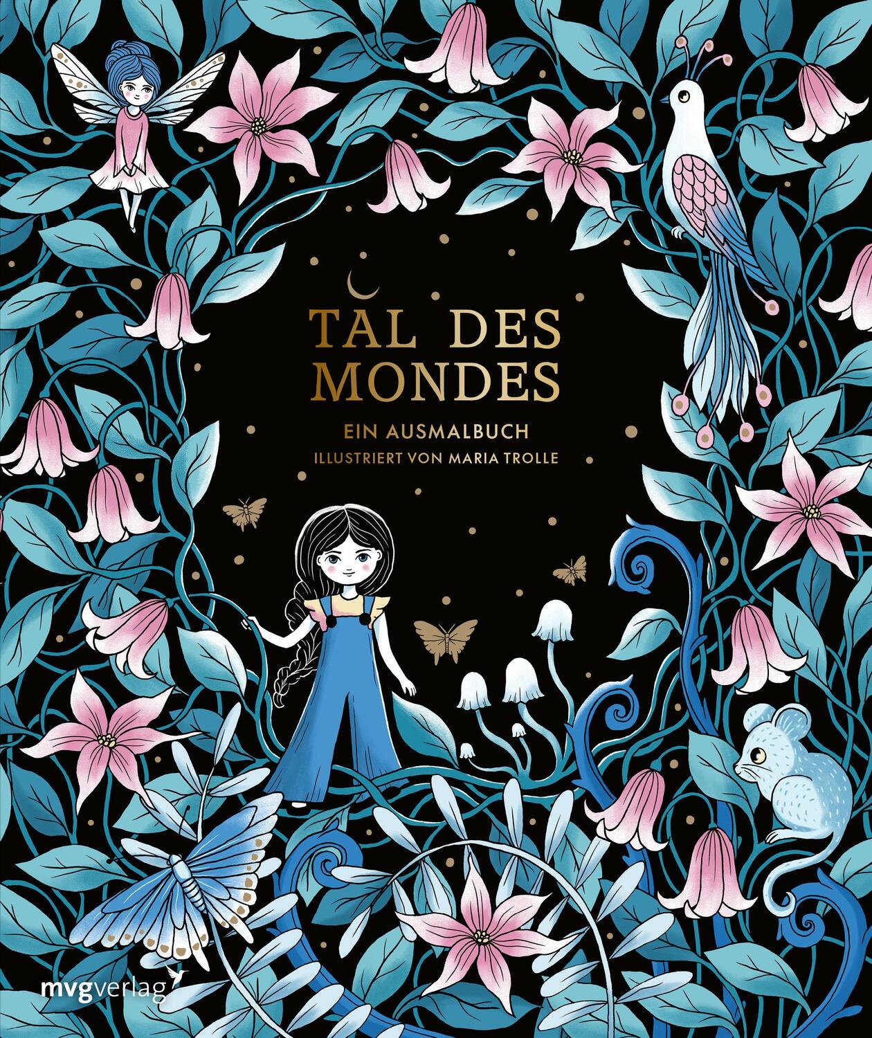 Cover: 9783747405000 | Tal des Mondes - Ein Ausmalbuch | Maria Trolle | Taschenbuch | Deutsch
