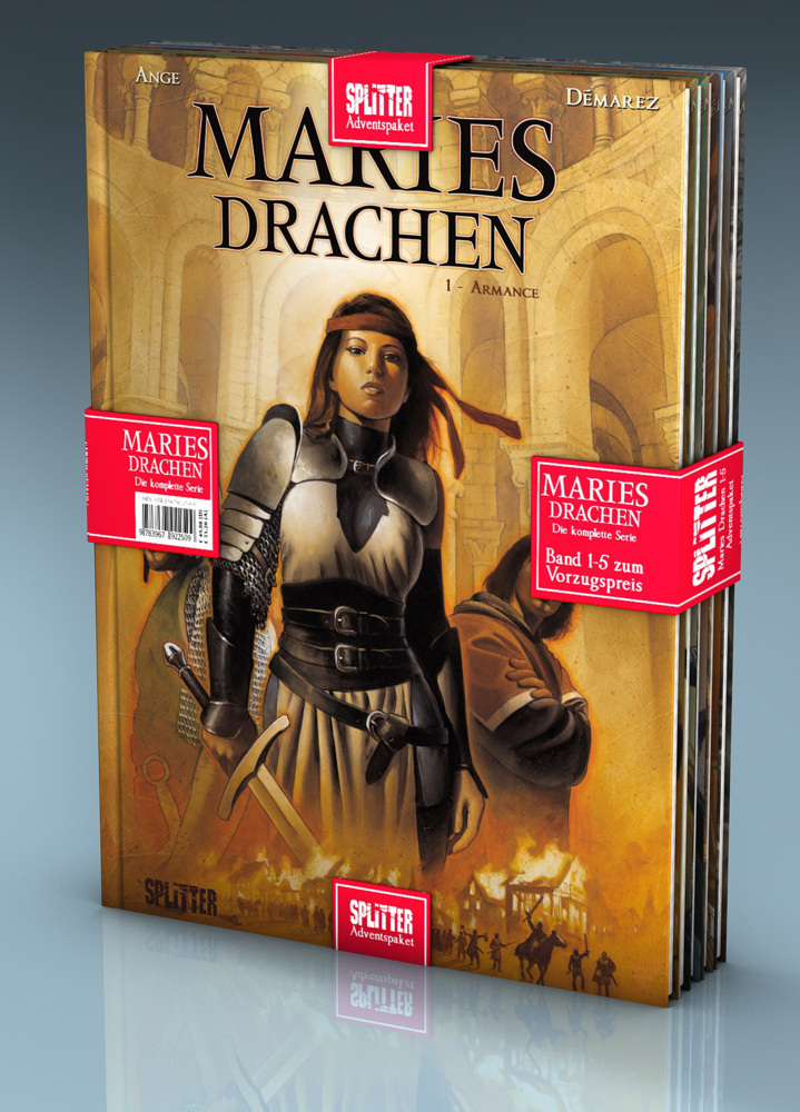 Cover: 9783967922509 | Maries Drachen Adventspaket: Band 1 - 5 zum Sonderpreis | Ange | Buch