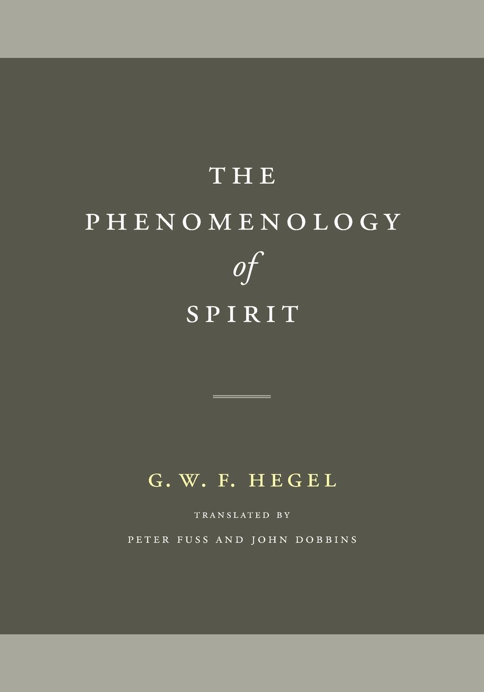 Cover: 9780268103507 | The Phenomenology of Spirit | G. W. F. Hegel | Taschenbuch | Paperback