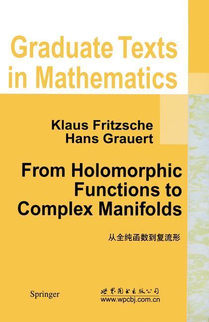 Bild: 9780387953953 | From Holomorphic Functions to Complex Manifolds | Hans Grauert (u. a.)