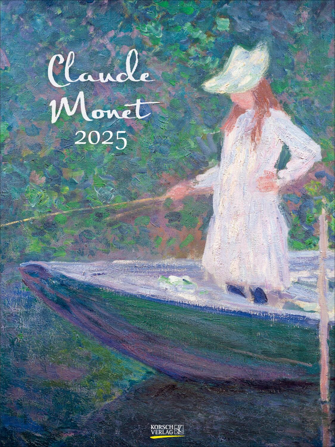 Cover: 9783731875734 | Claude Monet 2025 | Verlag Korsch | Kalender | Spiralbindung | 14 S.