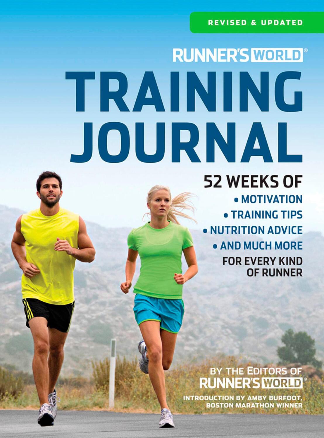 Cover: 9781609618544 | Runner's World Training Journal | Editors of Runner's World Maga