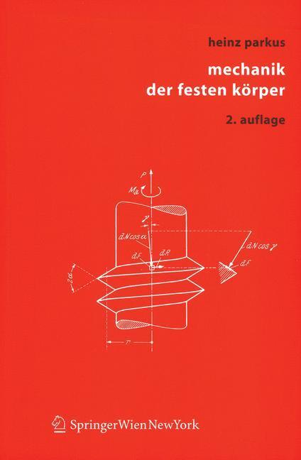 Cover: 9783211807774 | Mechanik der festen Körper | Heinz Parkus | Taschenbuch | Springer
