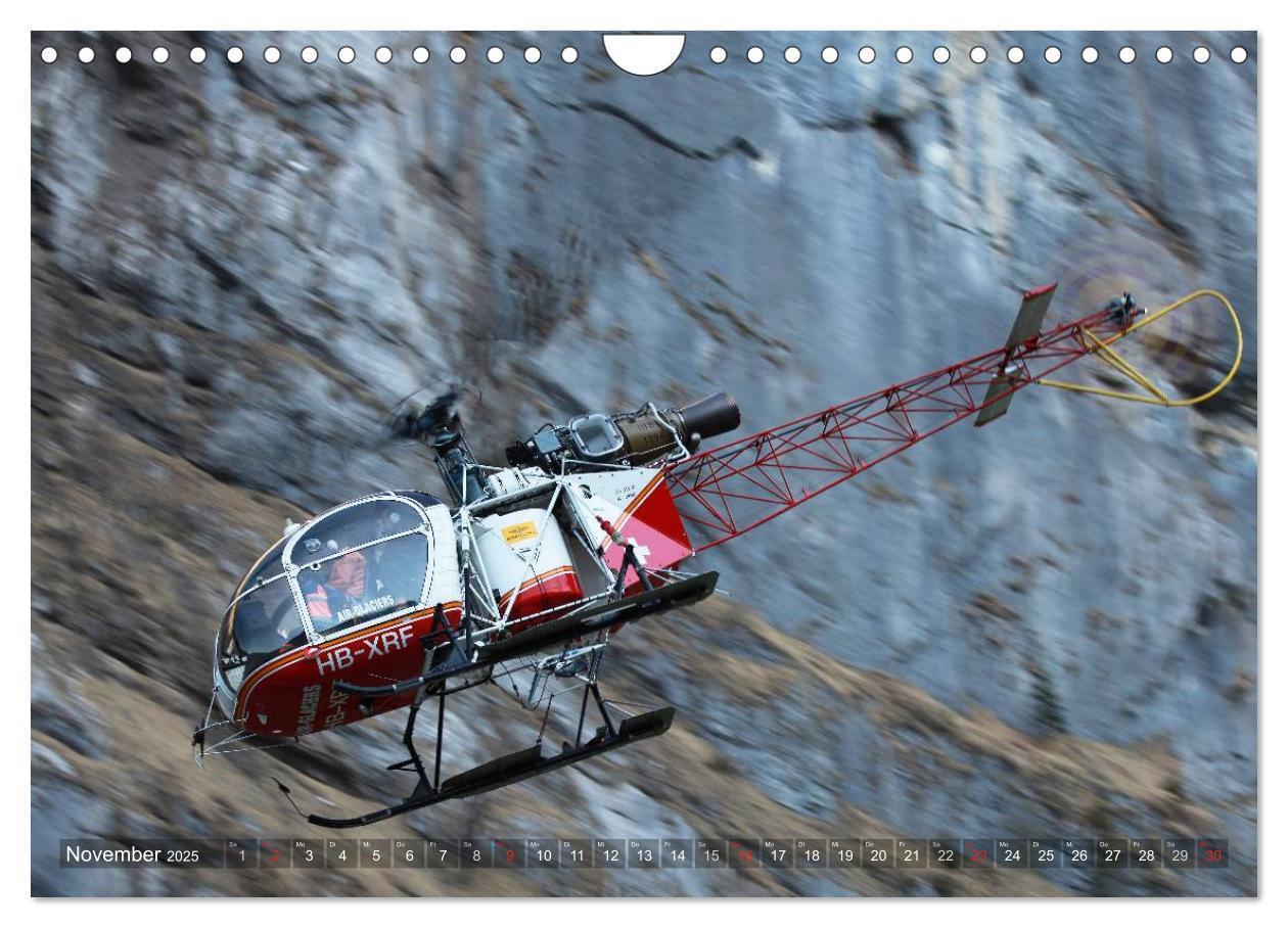 Bild: 9783435635399 | Helikopter in der Luft (Wandkalender 2025 DIN A4 quer), CALVENDO...