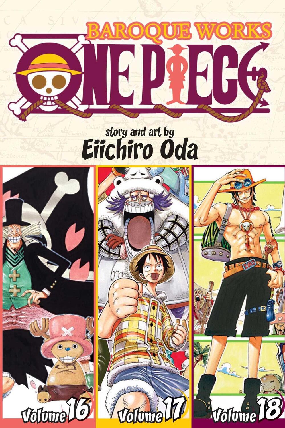 Cover: 9781421554990 | One Piece (Omnibus Edition), Vol. 6 | Includes vols. 16, 17 &amp; 18 | Oda