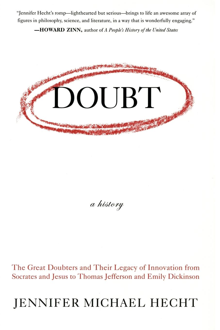 Cover: 9780060097950 | Doubt | Jennifer Hecht | Taschenbuch | Kartoniert / Broschiert | 2004