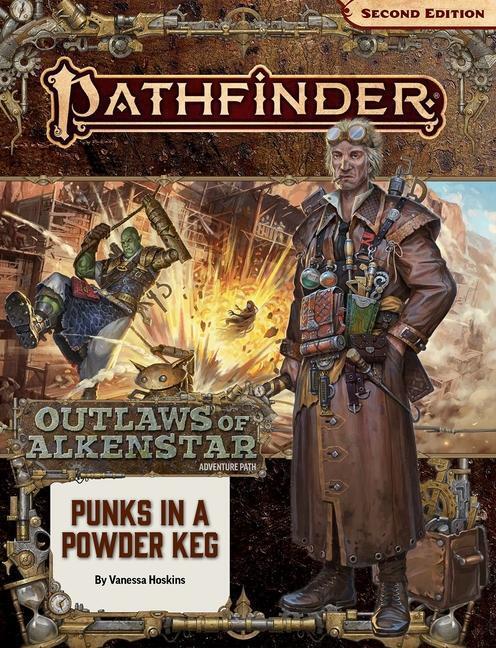 Cover: 9781640784123 | Pathfinder Adventure Path: Punks in a Powderkeg (Outlaws of...