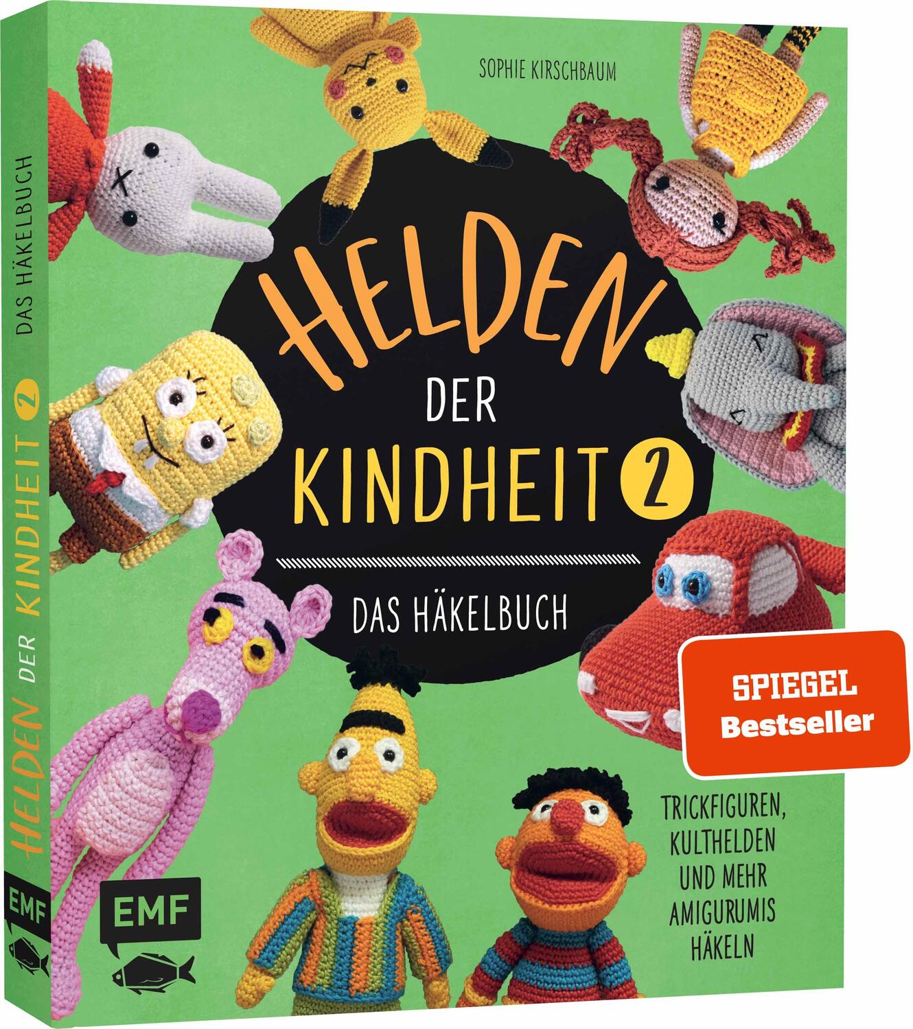 Cover: 9783745900781 | Helden der Kindheit - Das Häkelbuch - Band 2 | Kirschbaum (u. a.)