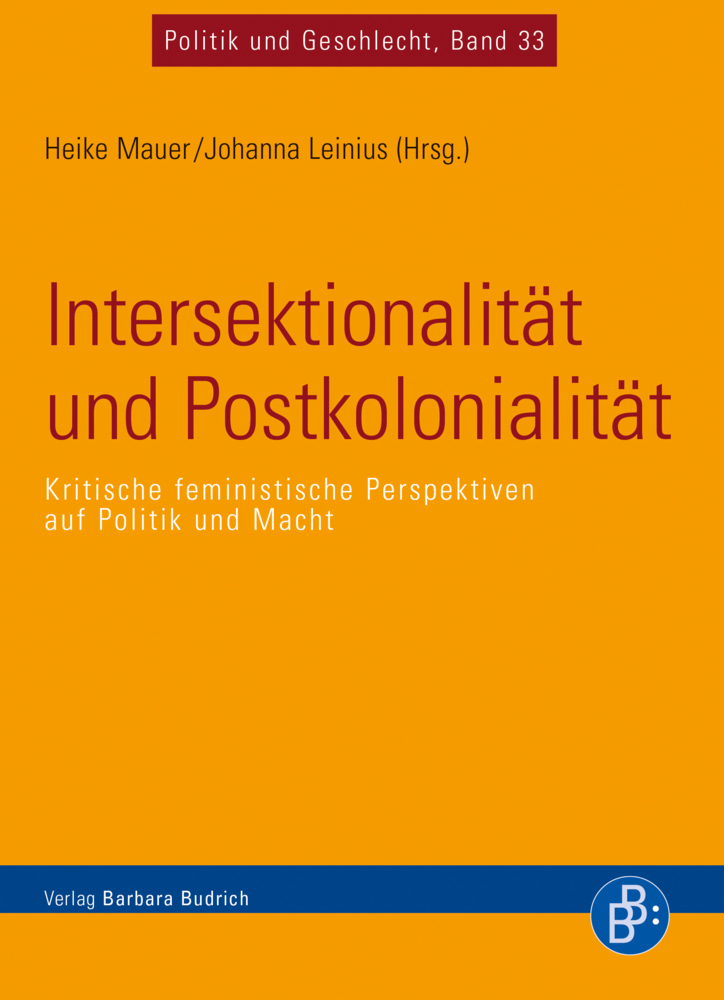 Cover: 9783847424550 | Intersektionalität und Postkolonialität | Heike Mauer (u. a.) | Buch