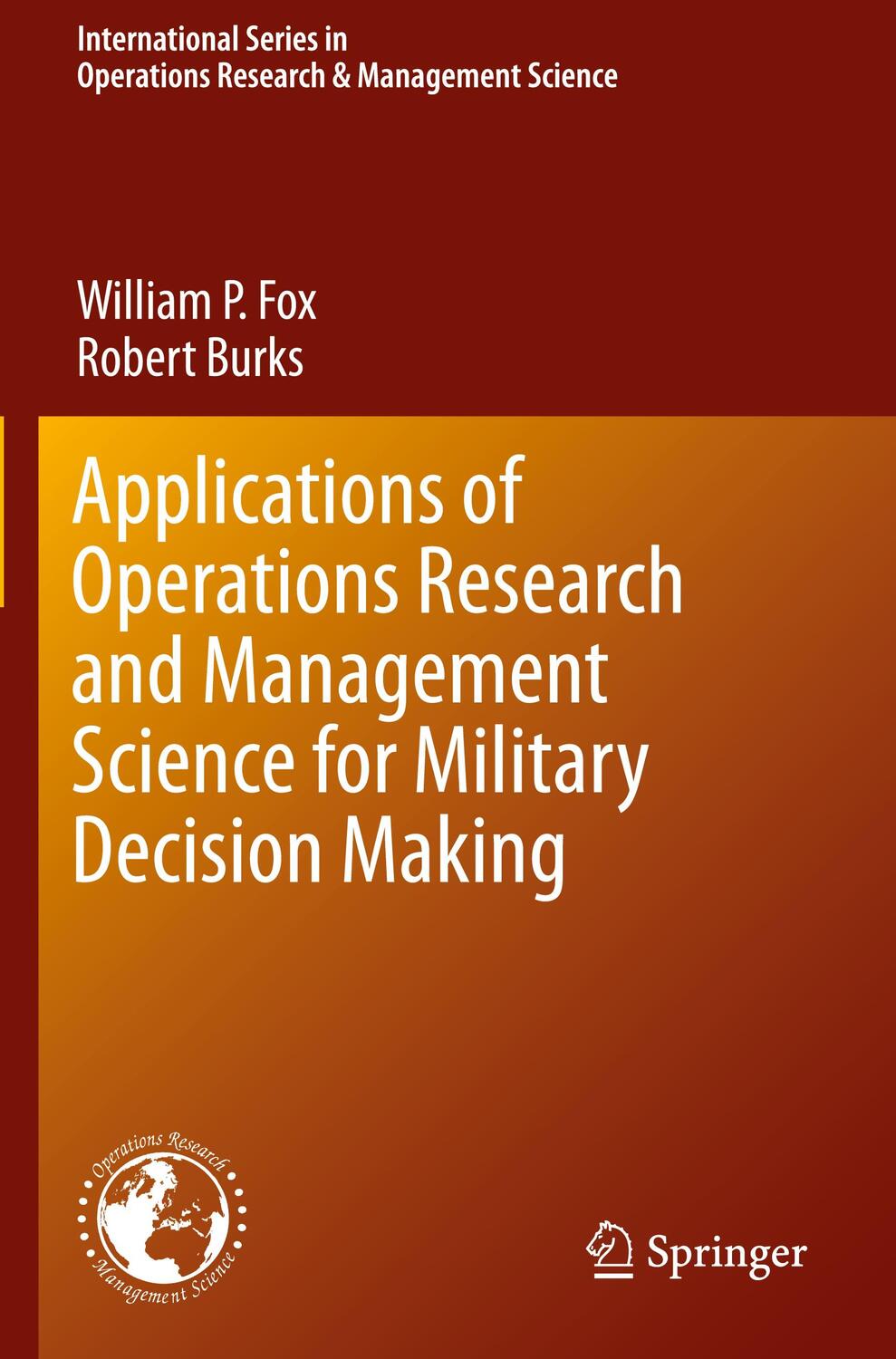 Cover: 9783030205713 | Applications of Operations Research and Management Science for...