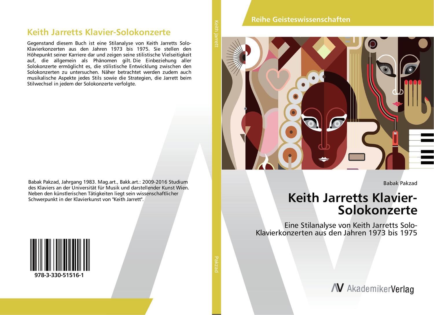 Cover: 9783330515161 | Keith Jarretts Klavier-Solokonzerte | Babak Pakzad | Taschenbuch