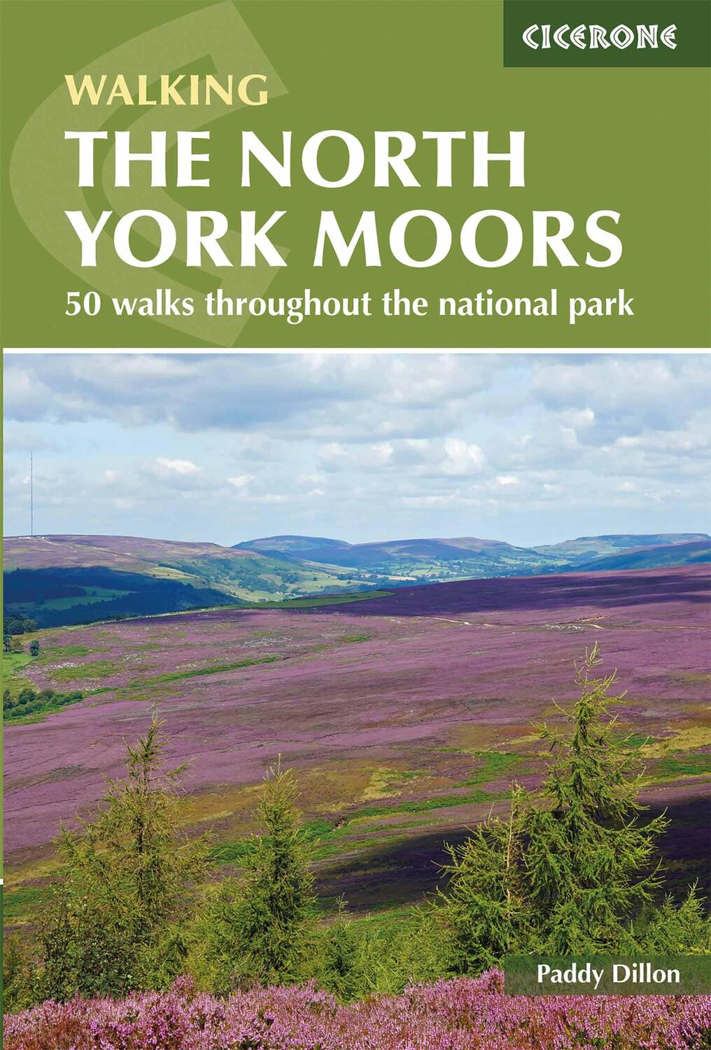 Cover: 9781852849511 | The North York Moors | 50 walks in the National Park | Paddy Dillon