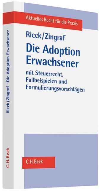 Cover: 9783406596148 | Die Adoption Erwachsener | Jürgen Rieck (u. a.) | Taschenbuch | XXV