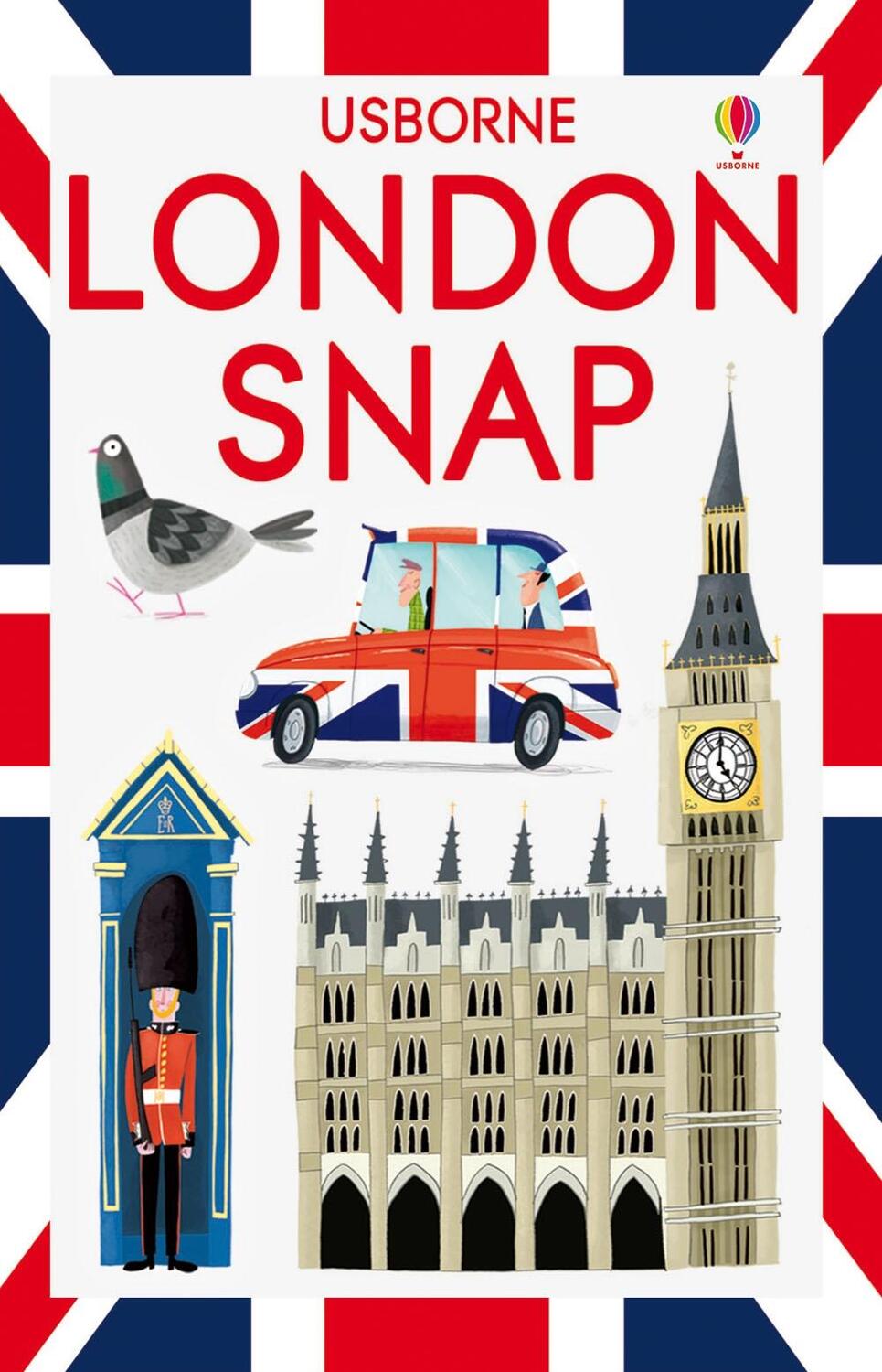 Cover: 9781409557302 | London Snap | Card Game | Usborne | Gebunden | Englisch | 2014