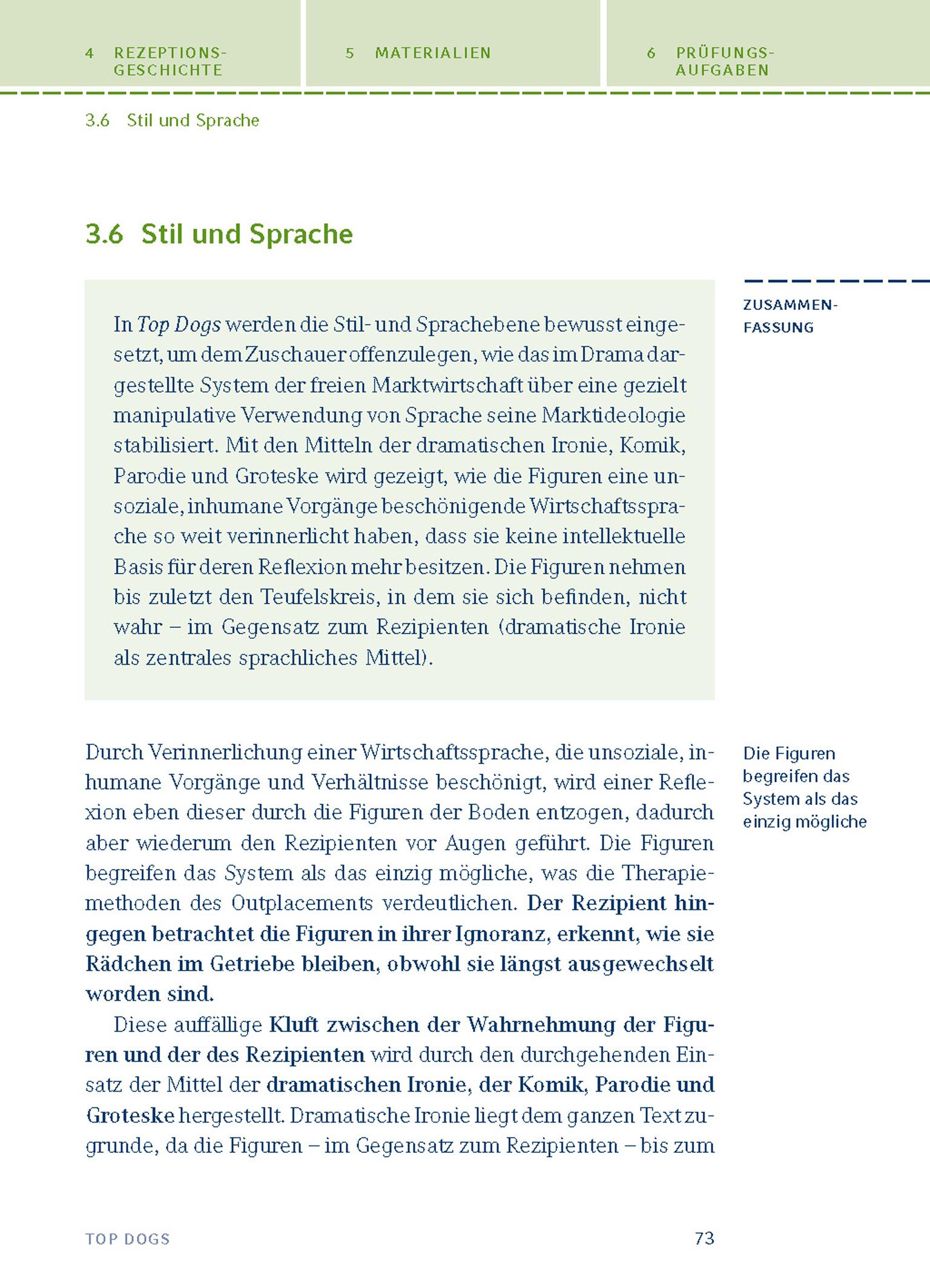 Bild: 9783804419810 | Top Dogs | Urs Widmer | Taschenbuch | Königs Erläuterungen/Materialien