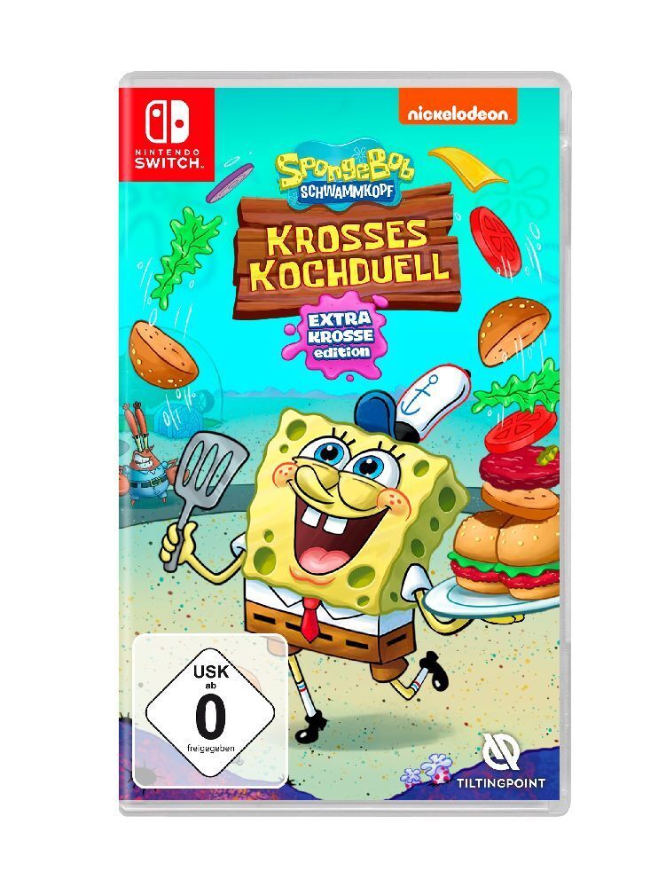 Cover: 5056635600394 | SpongeBob: Krosses Kochduell - Extrakrosse Edition, Nintendo...