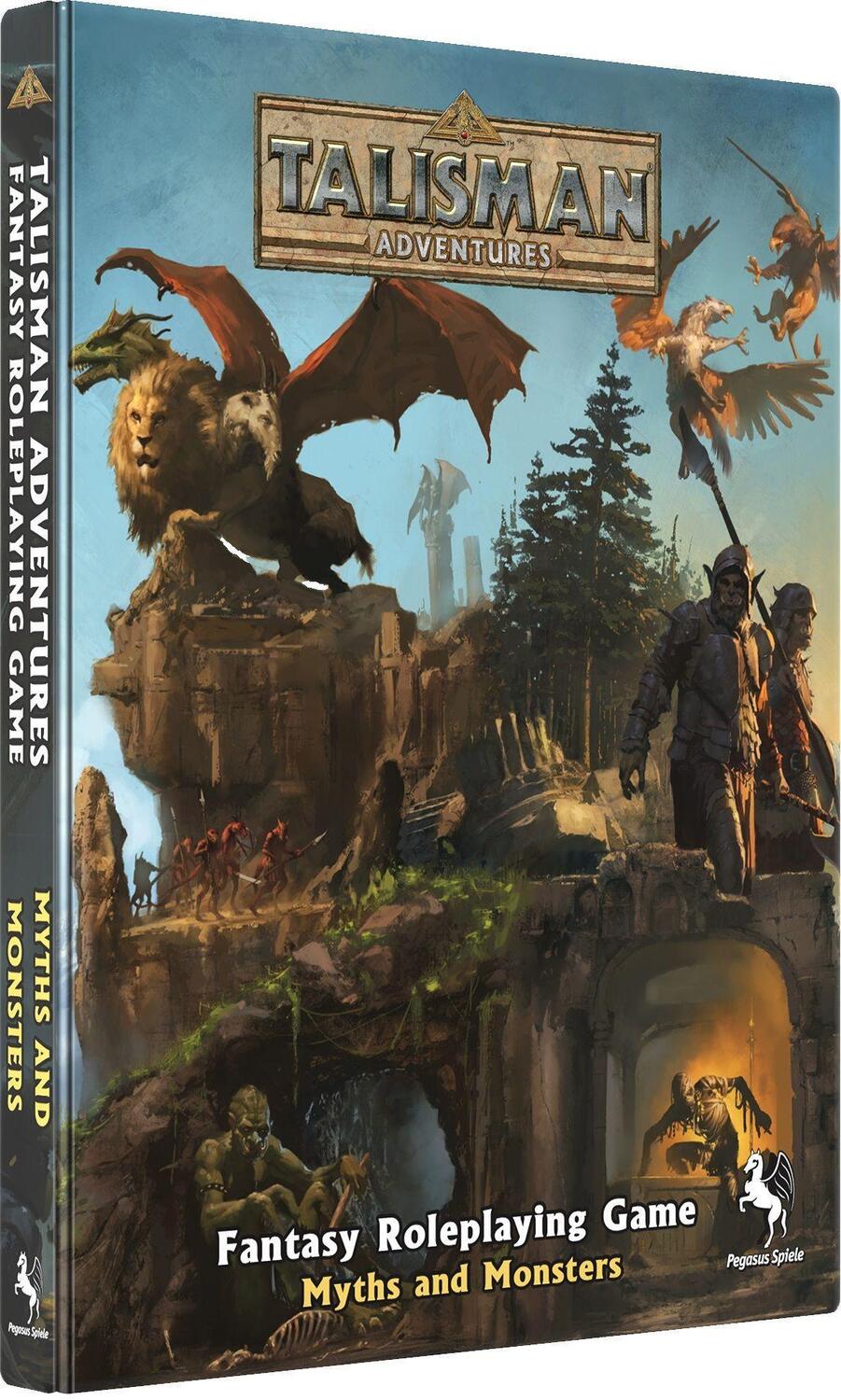 Cover: 9783969280669 | Talisman Adventures RPG - A Guide to Myths and Monsters | Buch | 2022