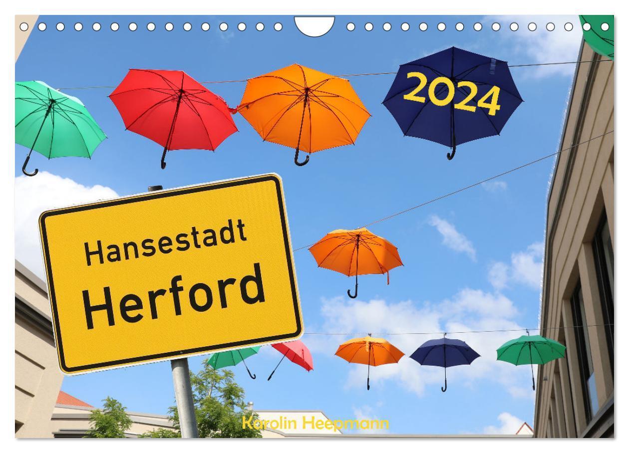 Cover: 9783383704529 | Hansestadt Herford (Wandkalender 2024 DIN A4 quer), CALVENDO...