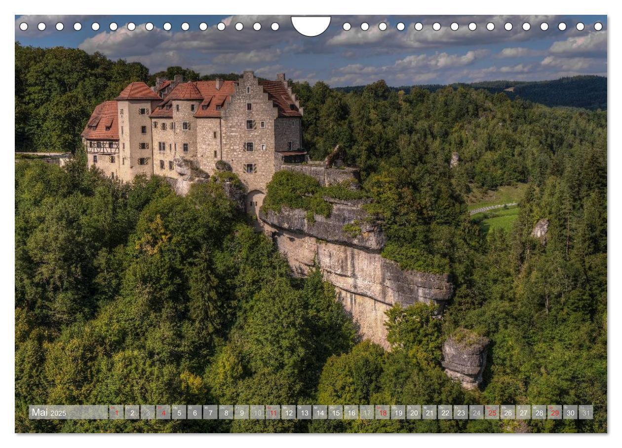 Bild: 9783435639601 | Burgenlandschaft Fränkische Schweiz (Wandkalender 2025 DIN A4...