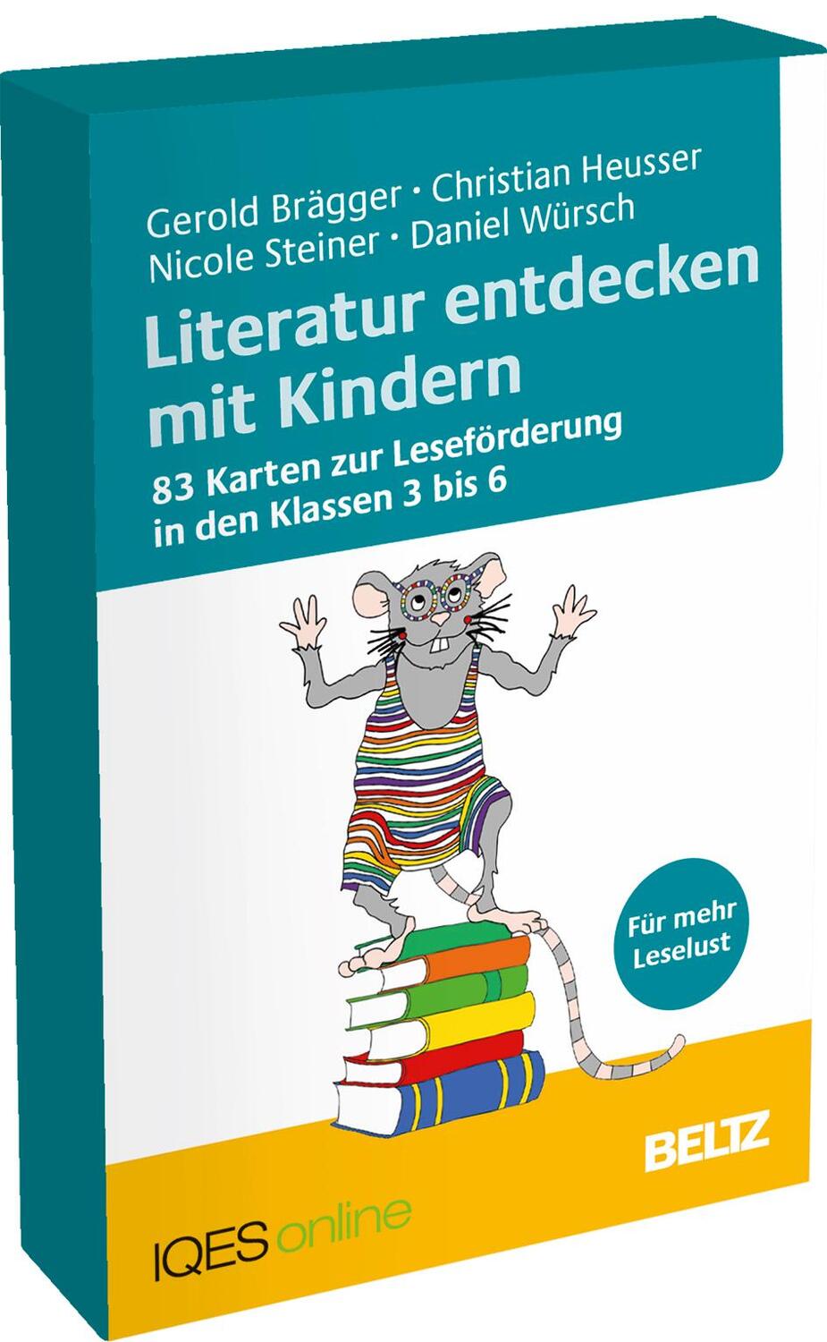 Cover: 4019172200596 | Literatur entdecken mit Kindern | Gerold Brägger (u. a.) | Box | 83 S.