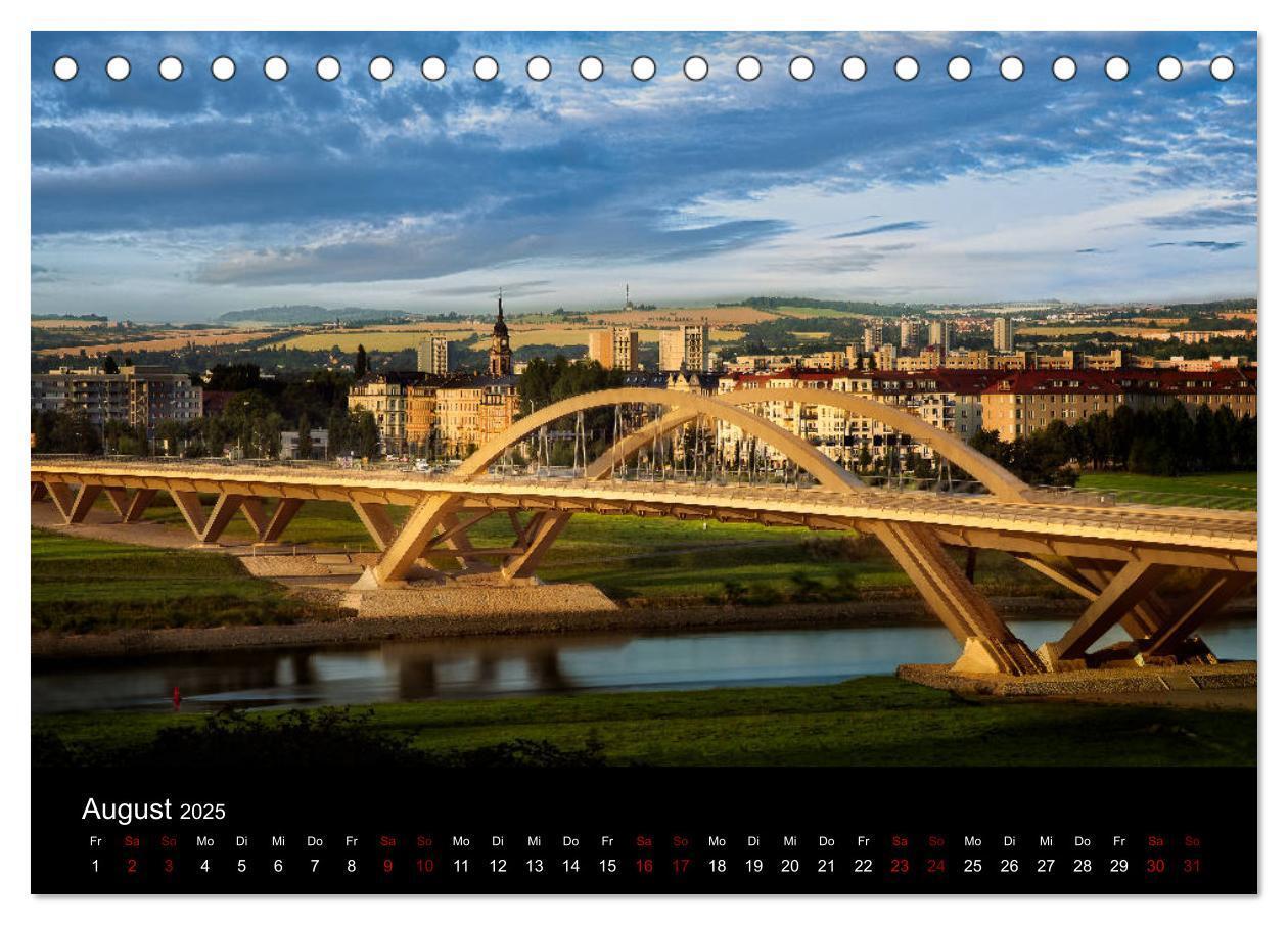 Bild: 9783435447923 | Dresden und Umland (Tischkalender 2025 DIN A5 quer), CALVENDO...