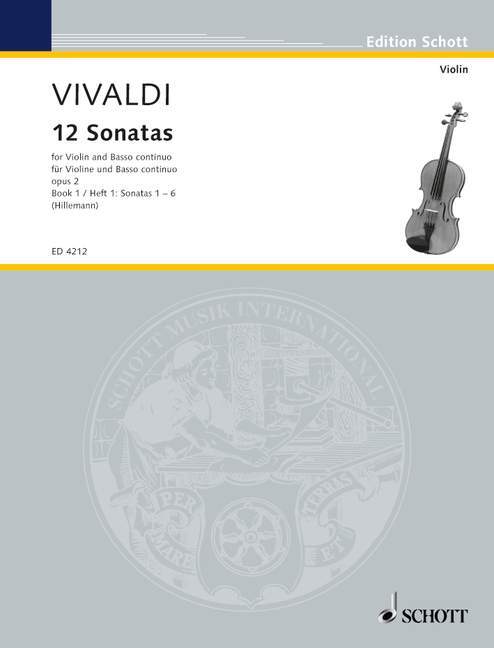 Cover: 9783795796662 | 12 Sonaten | Antonio Vivaldi | Broschüre | 76 S. | Deutsch | 1985