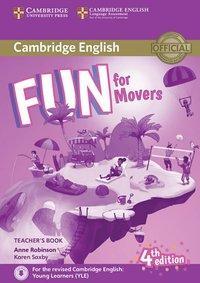 Cover: 9783125410336 | Fun for Movers 4th Edition | Teacher's Book with downloadable audio