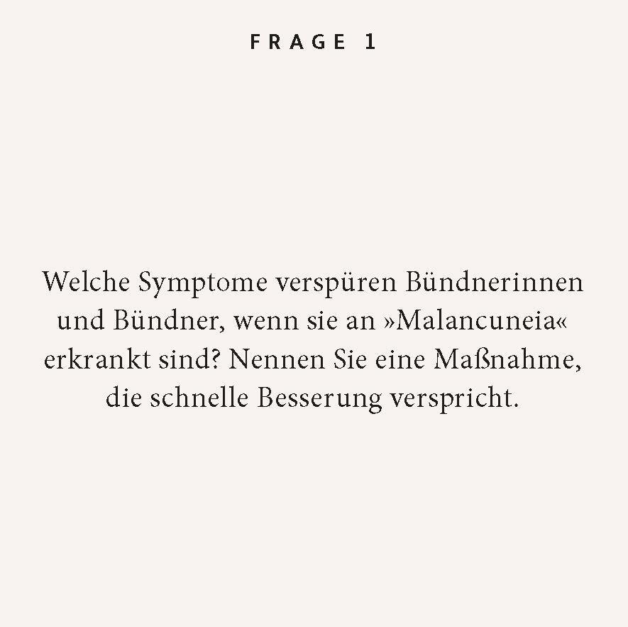 Bild: 9783899784275 | Graubünden-Quiz | 100 Fragen und Antworten (Neuauflage) | Aerni | Buch