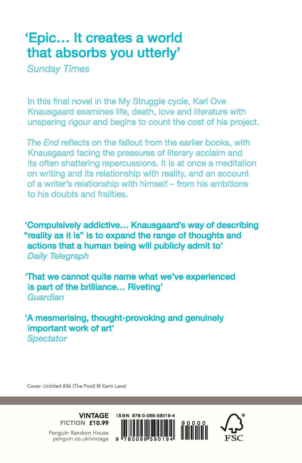 Rückseite: 9780099590194 | The End | My Struggle Book 6 | Karl Ove Knausgaard | Taschenbuch
