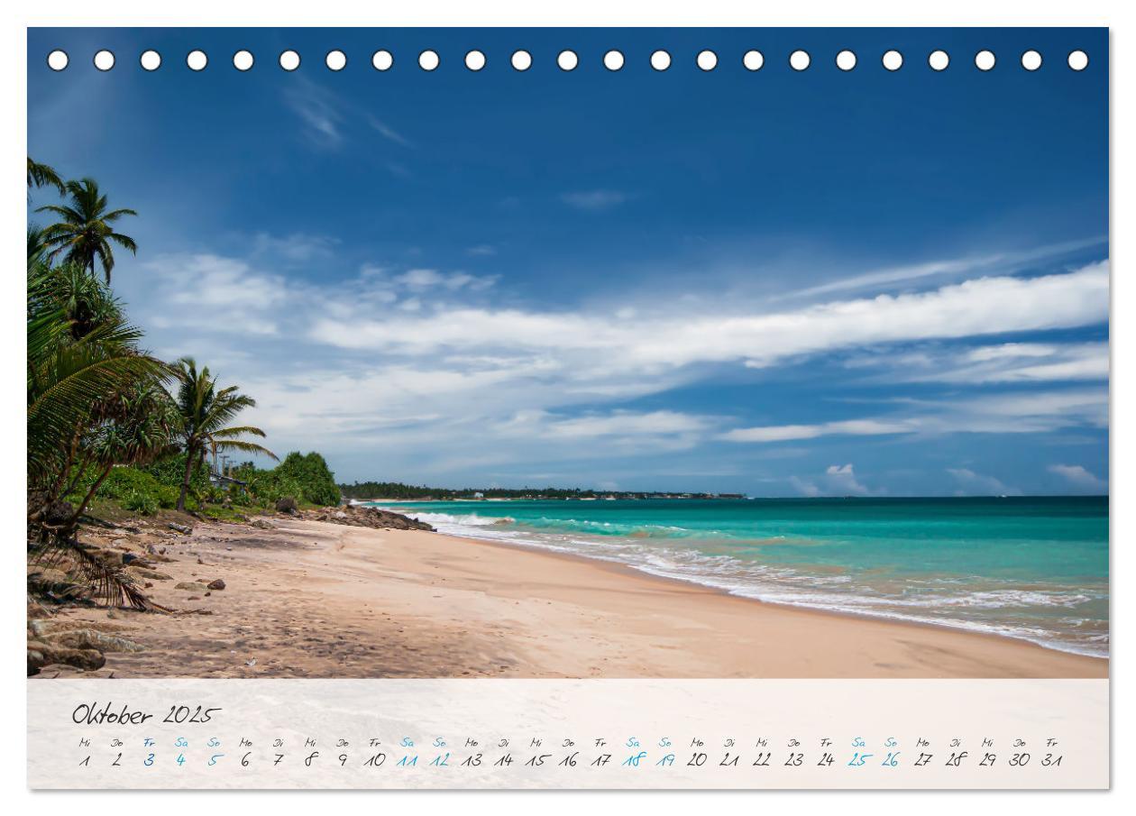 Bild: 9783457230794 | Verliebt in Sri Lanka (Tischkalender 2025 DIN A5 quer), CALVENDO...