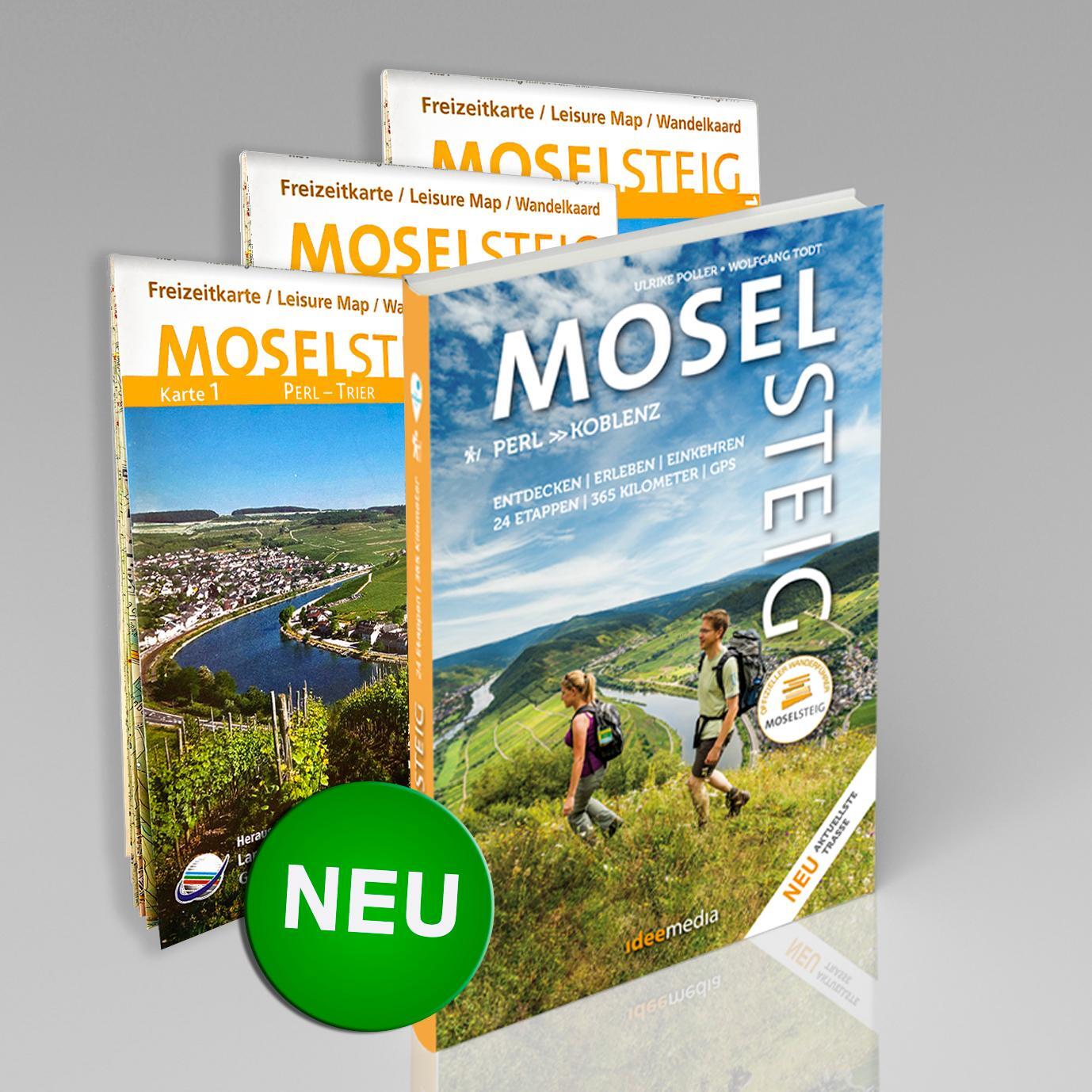 Cover: 9783942779241 | Ein schöner Tag Wandern: Moselsteig | Ulrike Poller (u. a.) | Buch