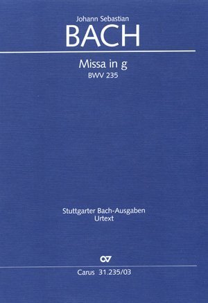 Cover: 9790007085902 | Missa in g (Klavierauszug) | Johann Sebastian Bach | Buch | 52 S.