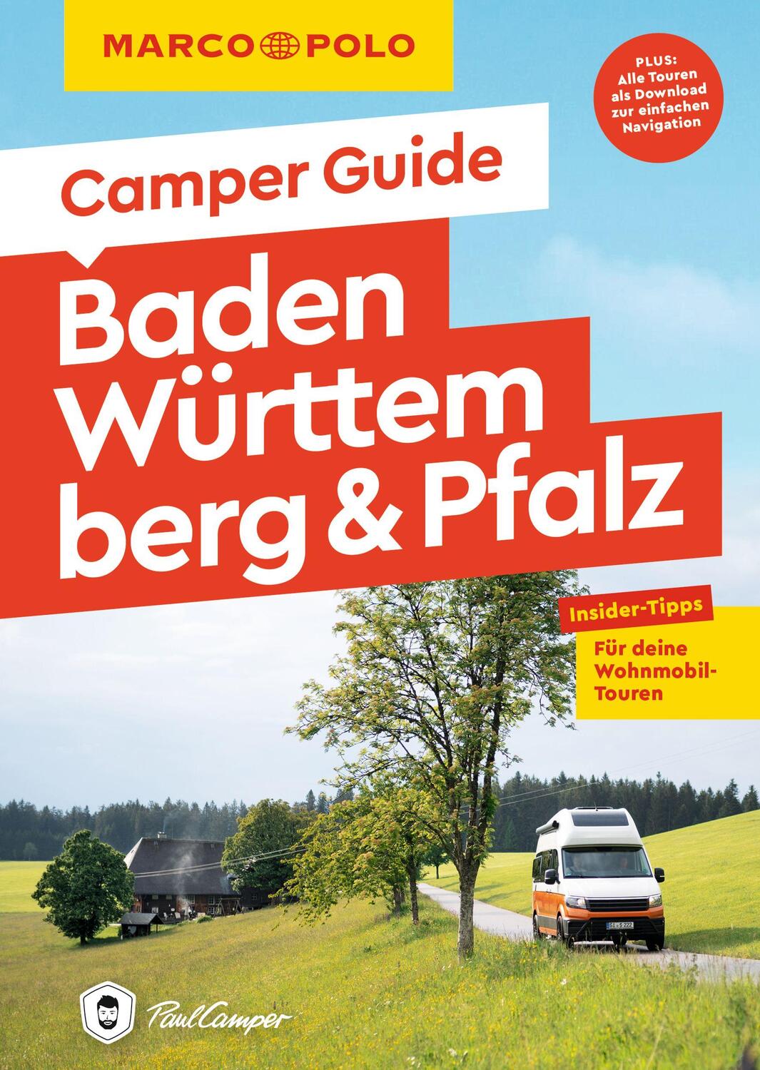 Cover: 9783829731720 | MARCO POLO Camper Guide Baden-Württemberg & Pfalz | Florian Wachsmann