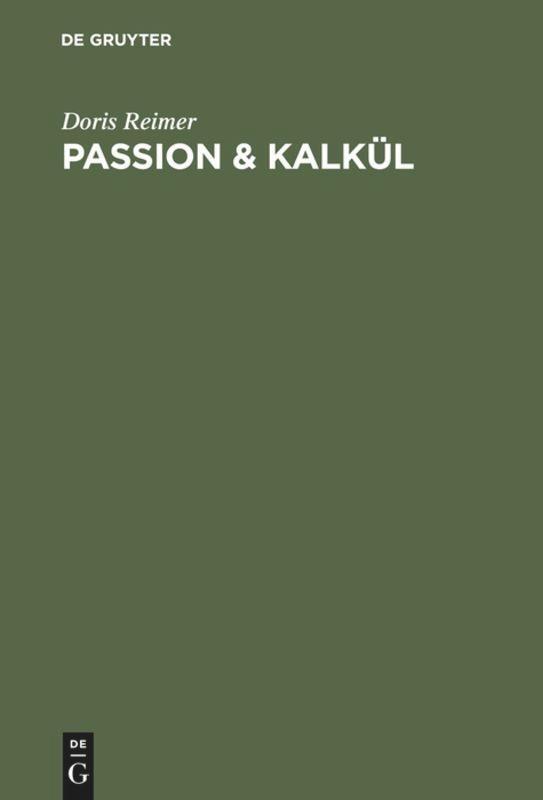Cover: 9783110166439 | Passion &amp; Kalkül | Der Verleger Georg Andreas Reimer (1776-1842) | XIV