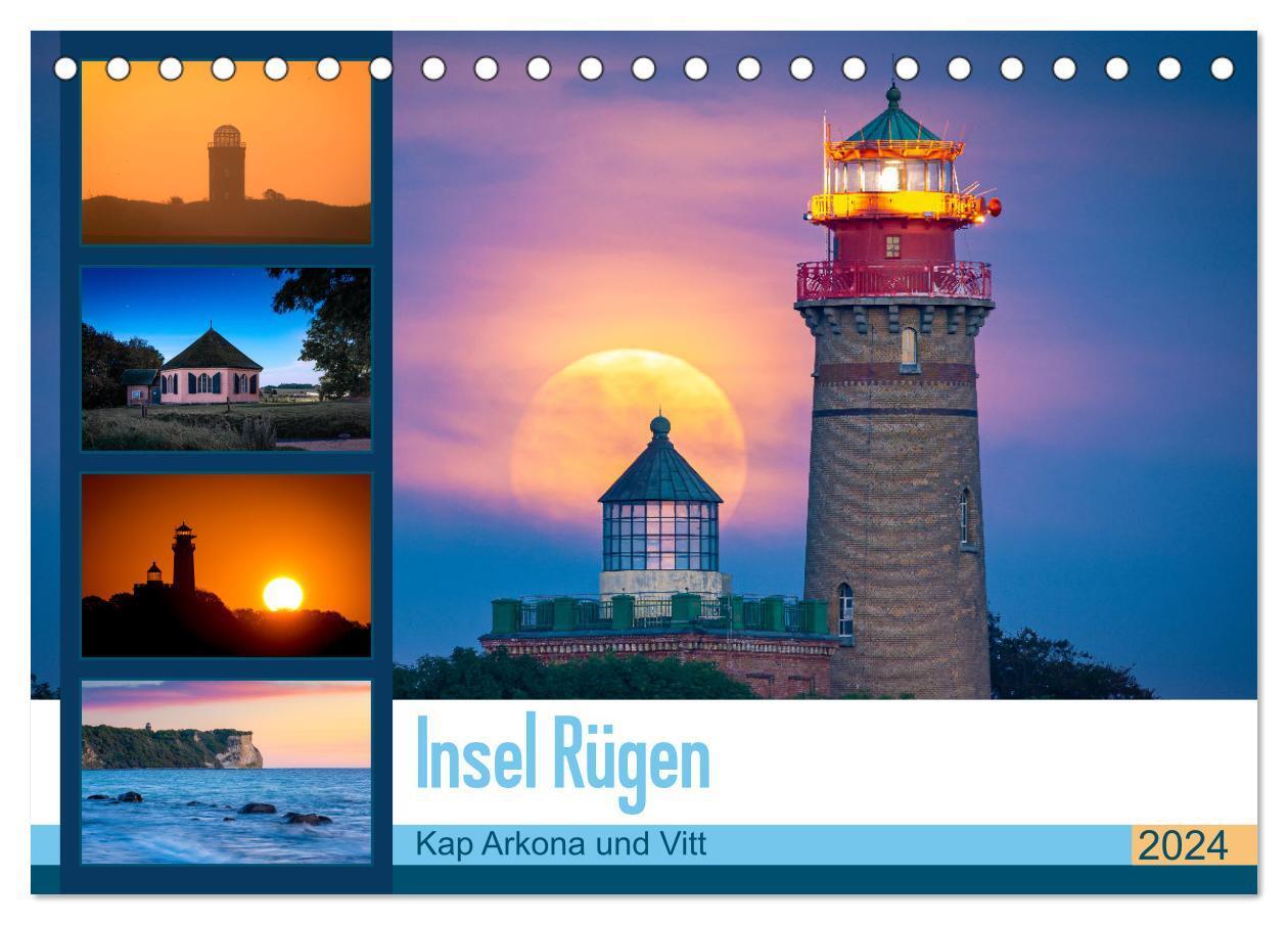 Cover: 9783675439658 | Insel Rügen - Kap Arkona und Vitt (Tischkalender 2024 DIN A5 quer),...