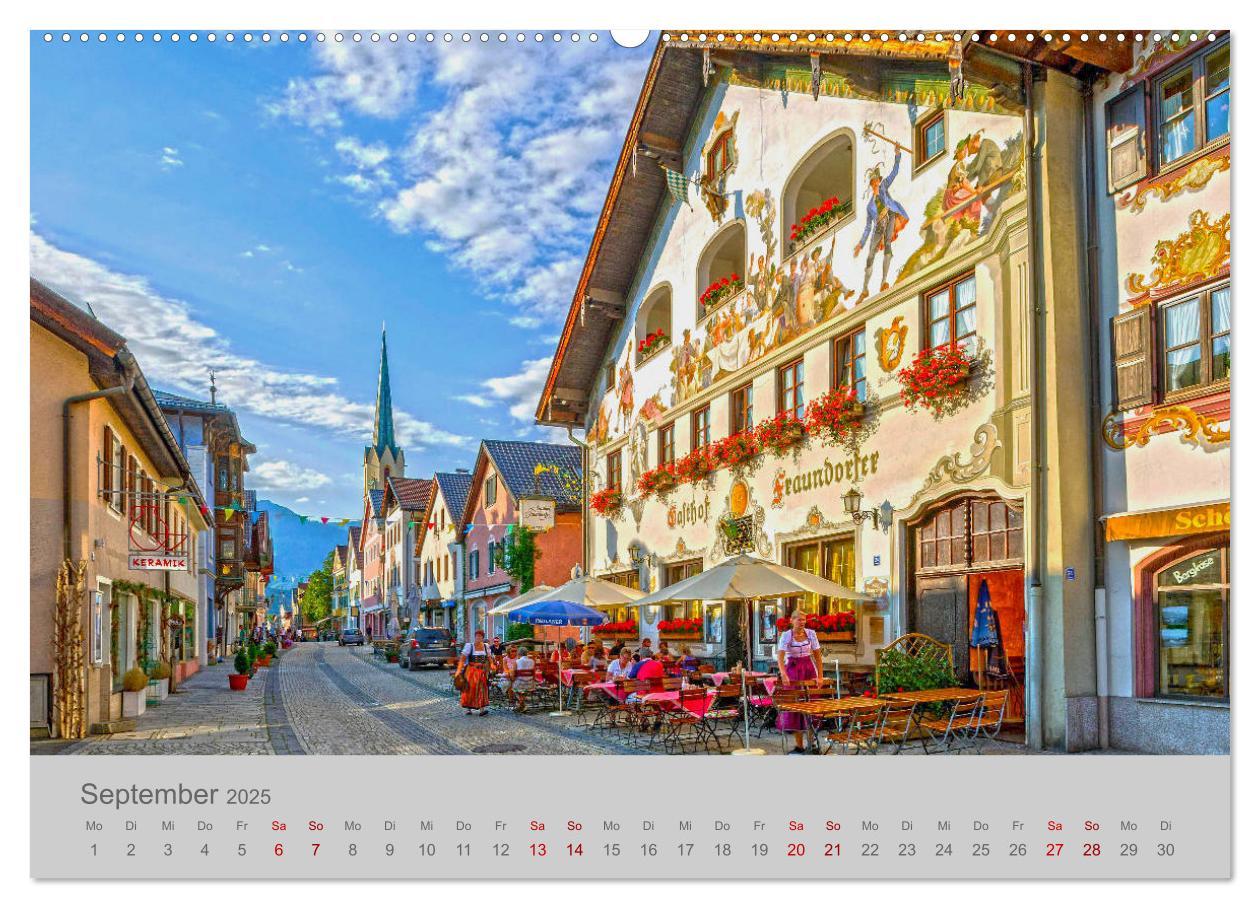 Bild: 9783435190850 | Garmisch-Partenkirchen Werdenfelser Land (Wandkalender 2025 DIN A2...