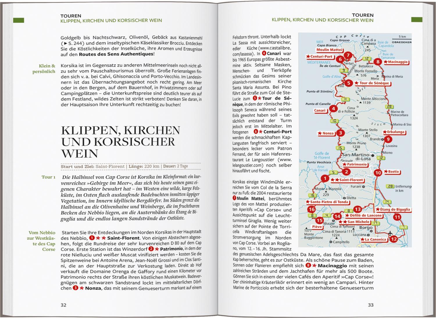 Bild: 9783575000378 | Baedeker Reiseführer Korsika | mit praktischer Karte EASY ZIP | Buch