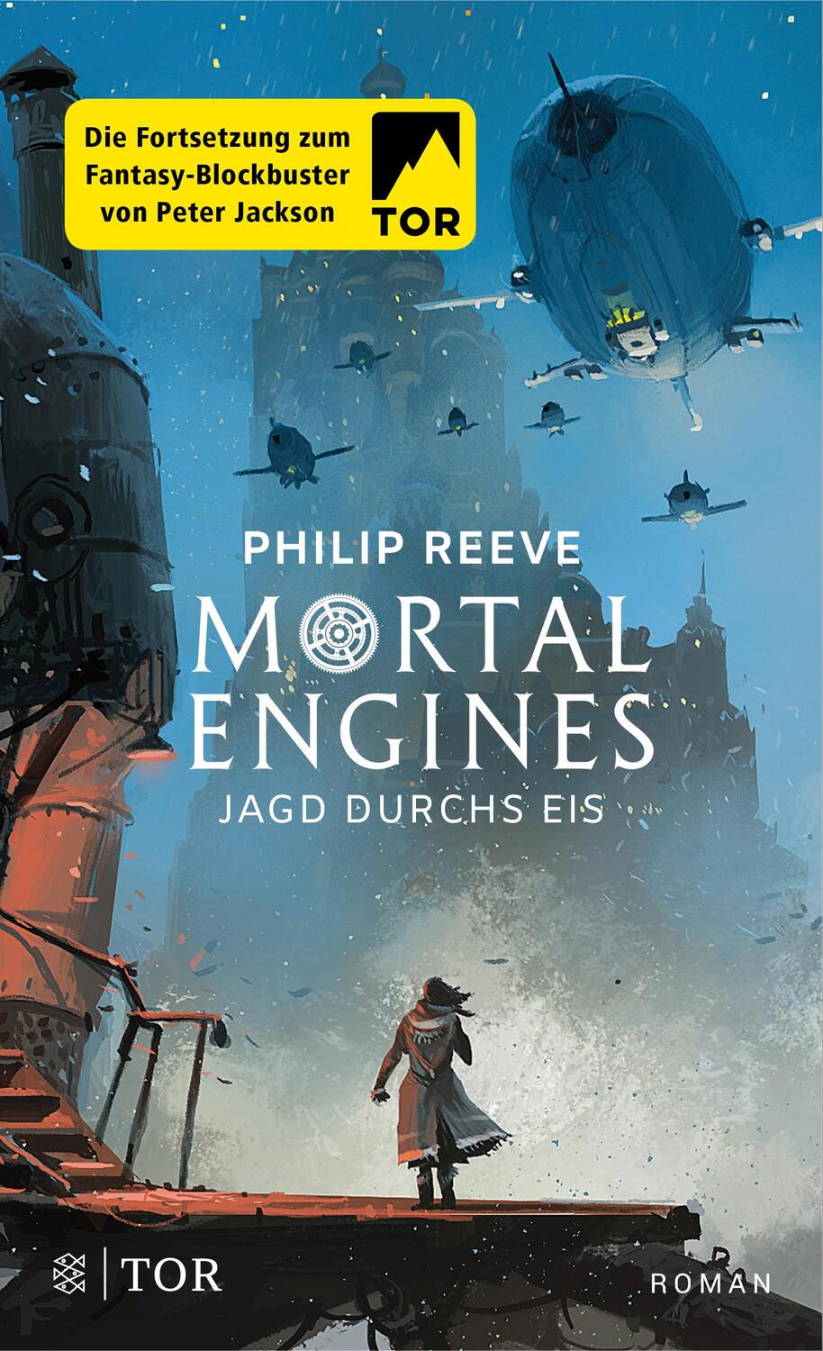 Cover: 9783596702138 | Mortal Engines - Jagd durchs Eis | Roman | Philip Reeve | Taschenbuch