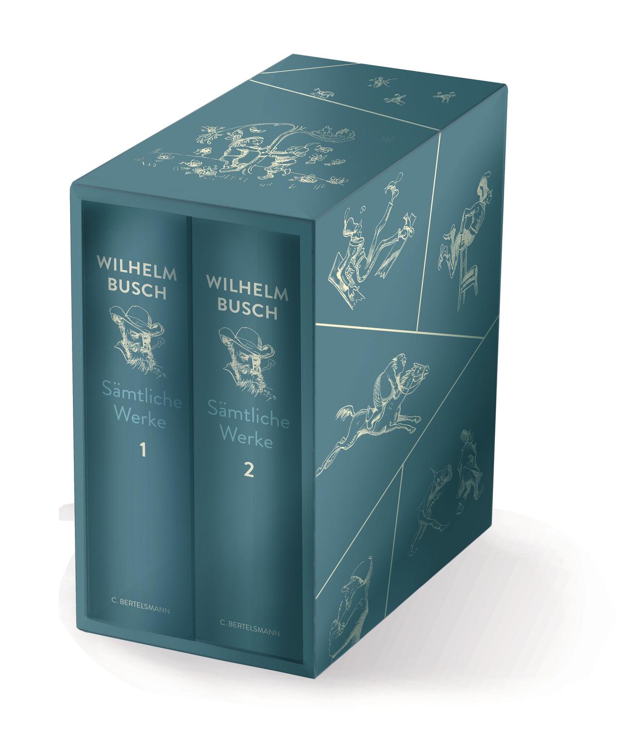Cover: 9783570104736 | Sämtliche Werke | Wilhelm Busch | Buch | Deutsch | 2022