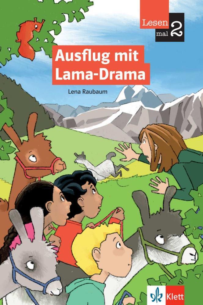 Cover: 9783126740302 | Ausflug mit Lama-Drama | Lena Raubaum | Taschenbuch | Lesen mal zwei