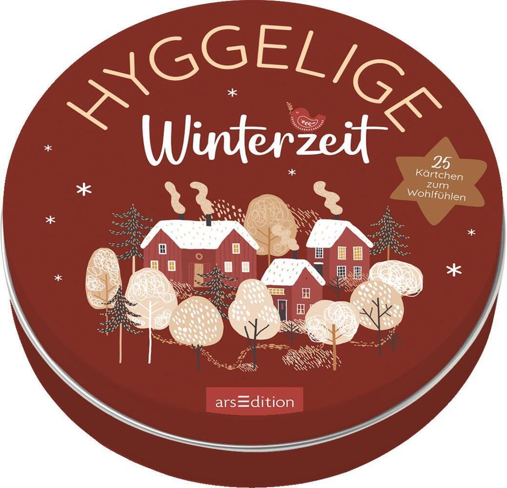 Cover: 9783845849805 | Hyggelige Winterzeit | 25 Kärtchen zum Wohlfühlen | Stück | 25 S.