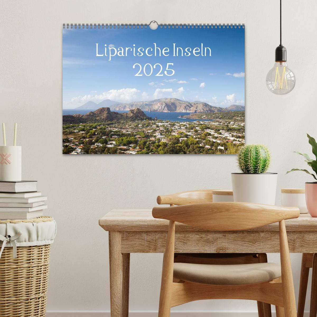 Bild: 9783435744398 | Liparische Inseln (Wandkalender 2025 DIN A3 quer), CALVENDO...